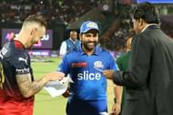 Faf du Plessis has a 2-0 win-loss record against Rohit Sharma (Image Courtesy: IPLT20.com)